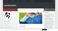 Desktop Screenshot of pandamedien.de